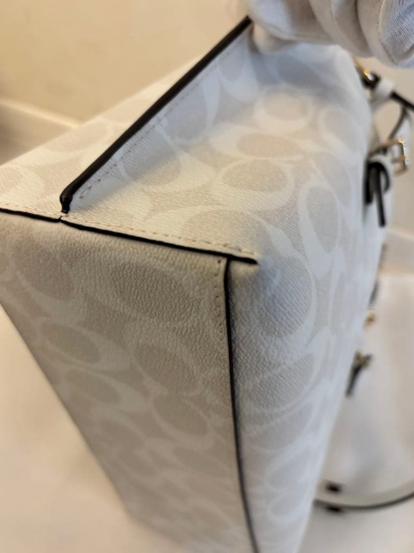 COACH モリー トート C4250 ショルダーバッグ シグネチャーレザー