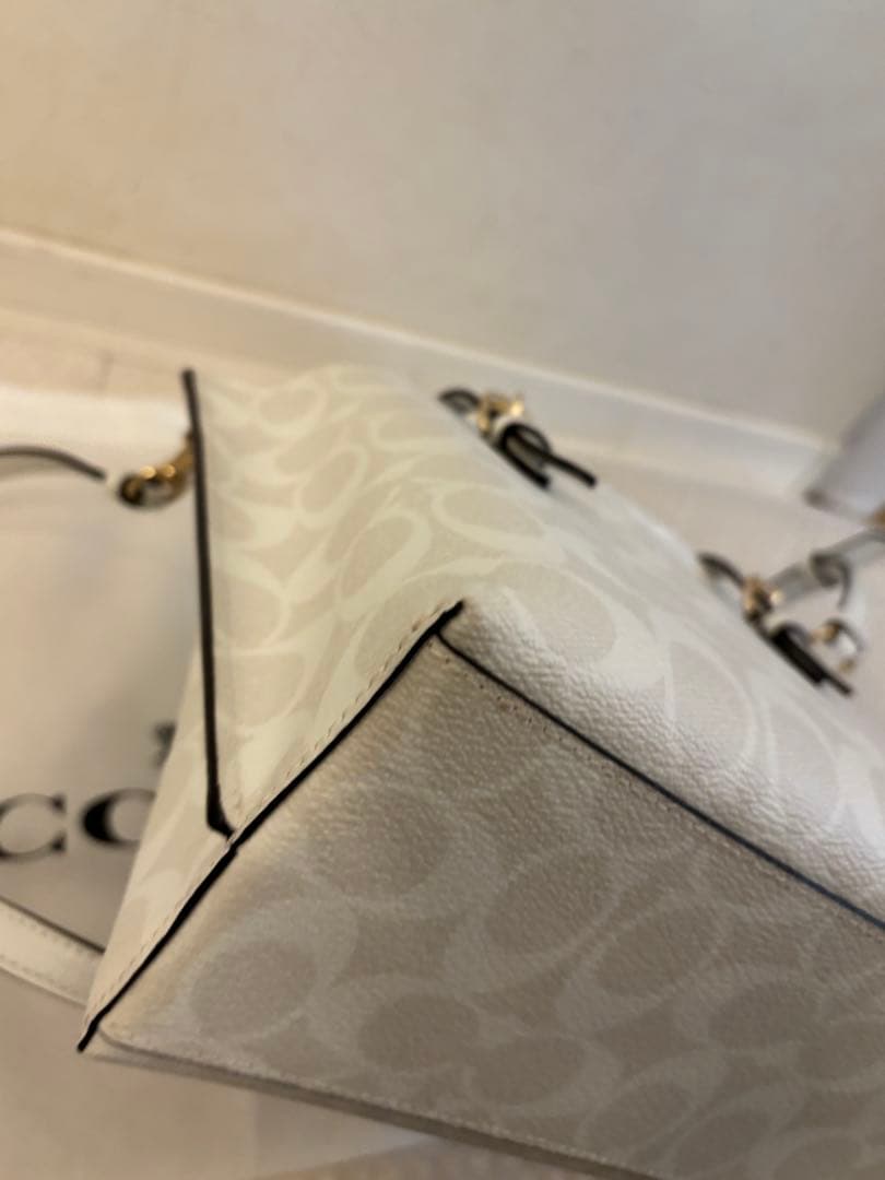 COACH モリー トート C4250 ショルダーバッグ シグネチャーレザー