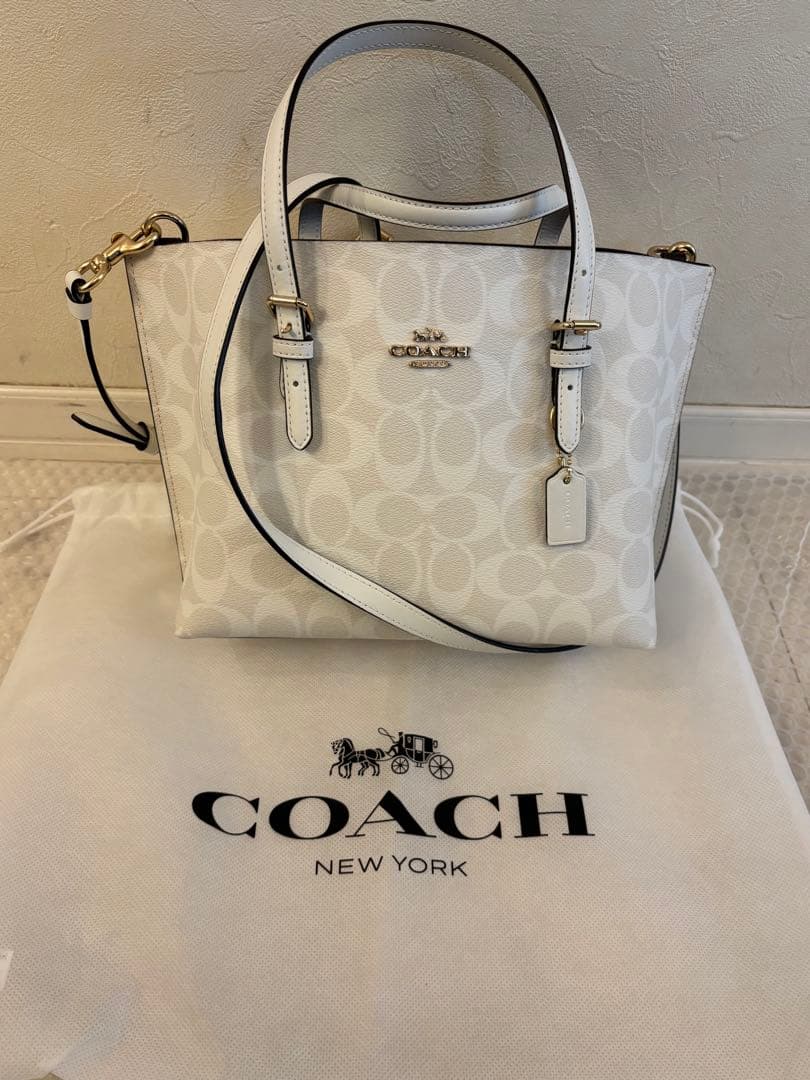 COACH モリー トート C4250 ショルダーバッグ シグネチャーレザー