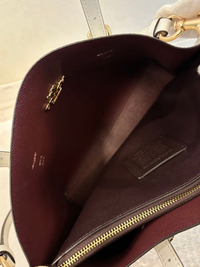 COACH モリー トート C4250 ショルダーバッグ シグネチャーレザー