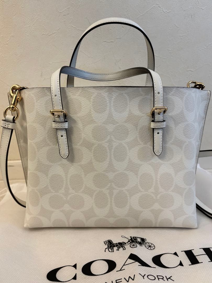 COACH モリー トート C4250 ショルダーバッグ シグネチャーレザー