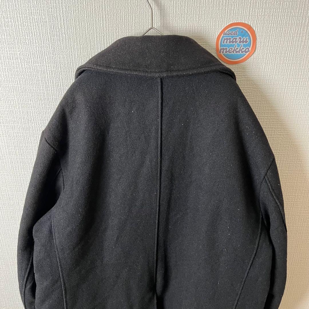 582 shcott ショット　ピーコート　ウール　キルティング　46 3L