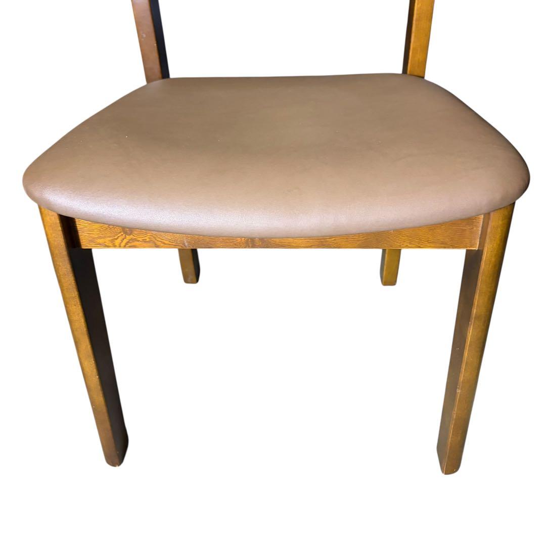 極美品 飛騨産業 ダイニングチェア キツツキマーク 2脚セット①