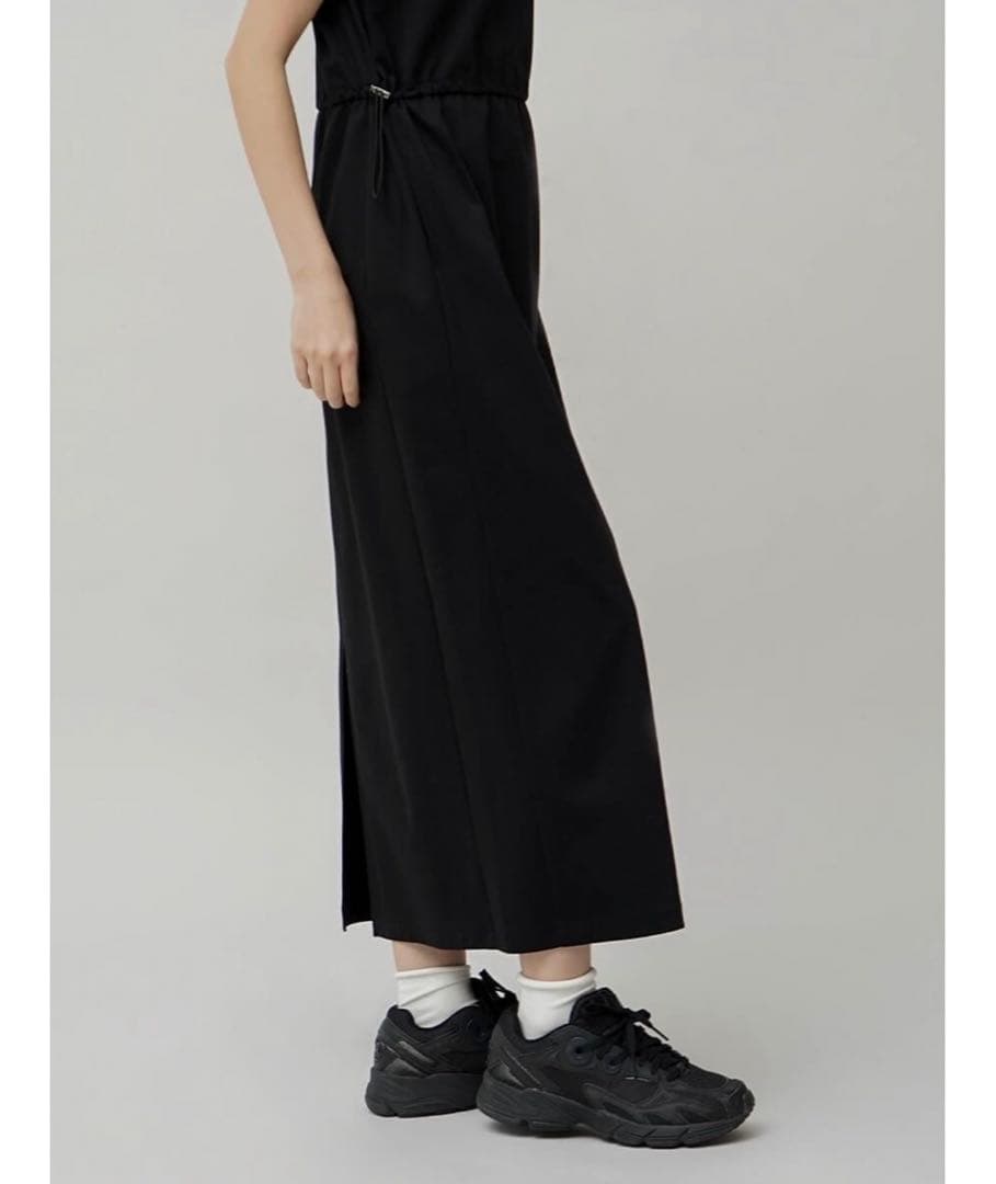 ヤマダヤ YORT 【２wayストレッチ】ドロストカットワンピース 半袖ワンピ