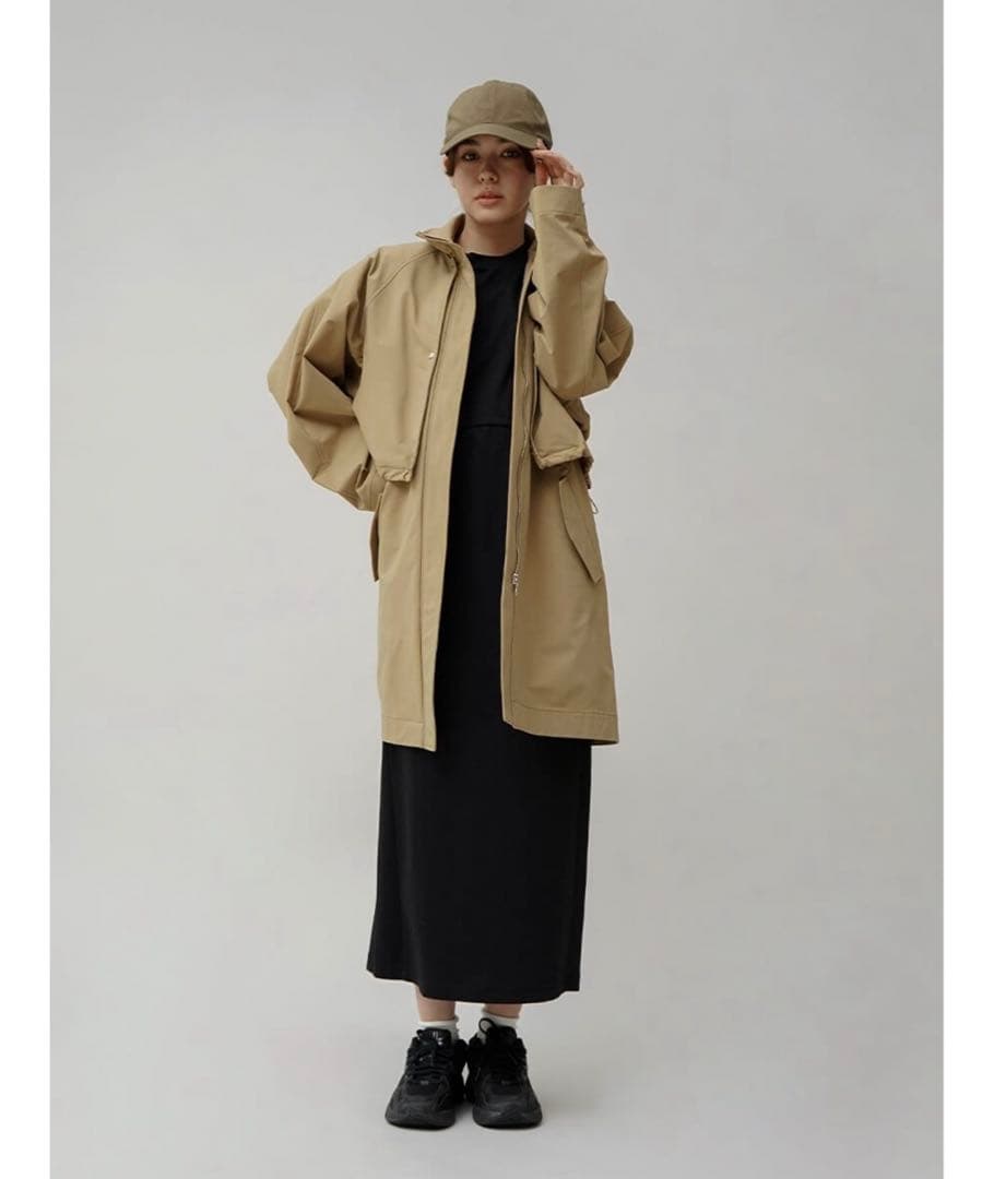 ヤマダヤ YORT 【２wayストレッチ】ドロストカットワンピース 半袖ワンピ