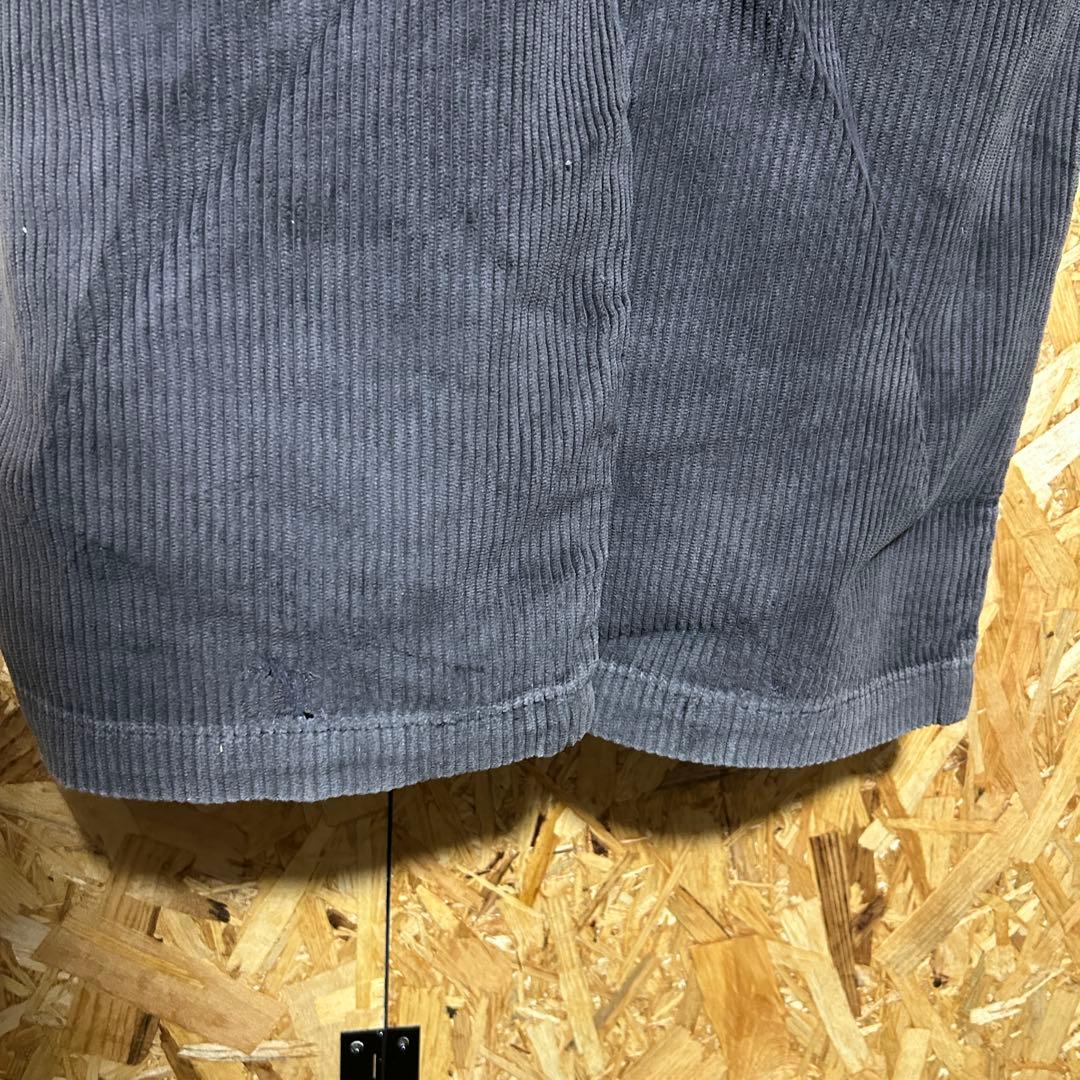 levi's silver tab コーデュロイ W36 グレー 太畝 バギー