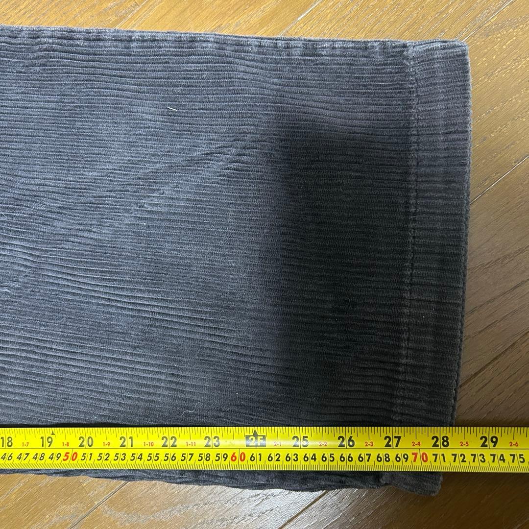 levi's silver tab コーデュロイ W36 グレー 太畝 バギー