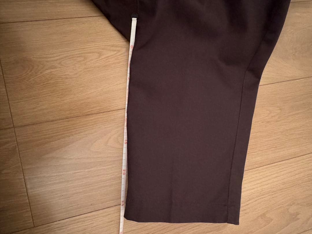 eYe junya man ジュンヤ マン ディッキーズ サルエル M 茶 美品