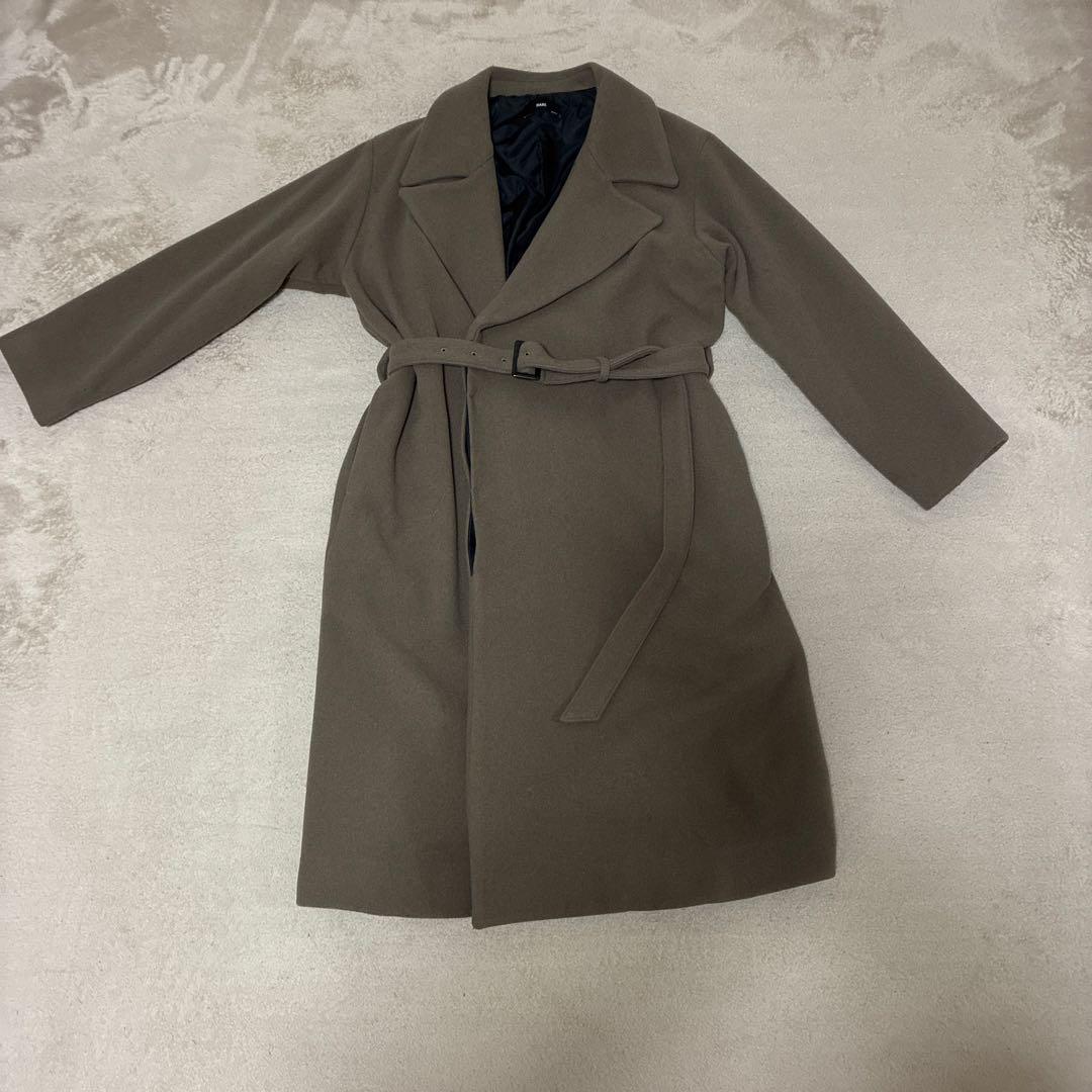 HARE ウールコート ベージュ