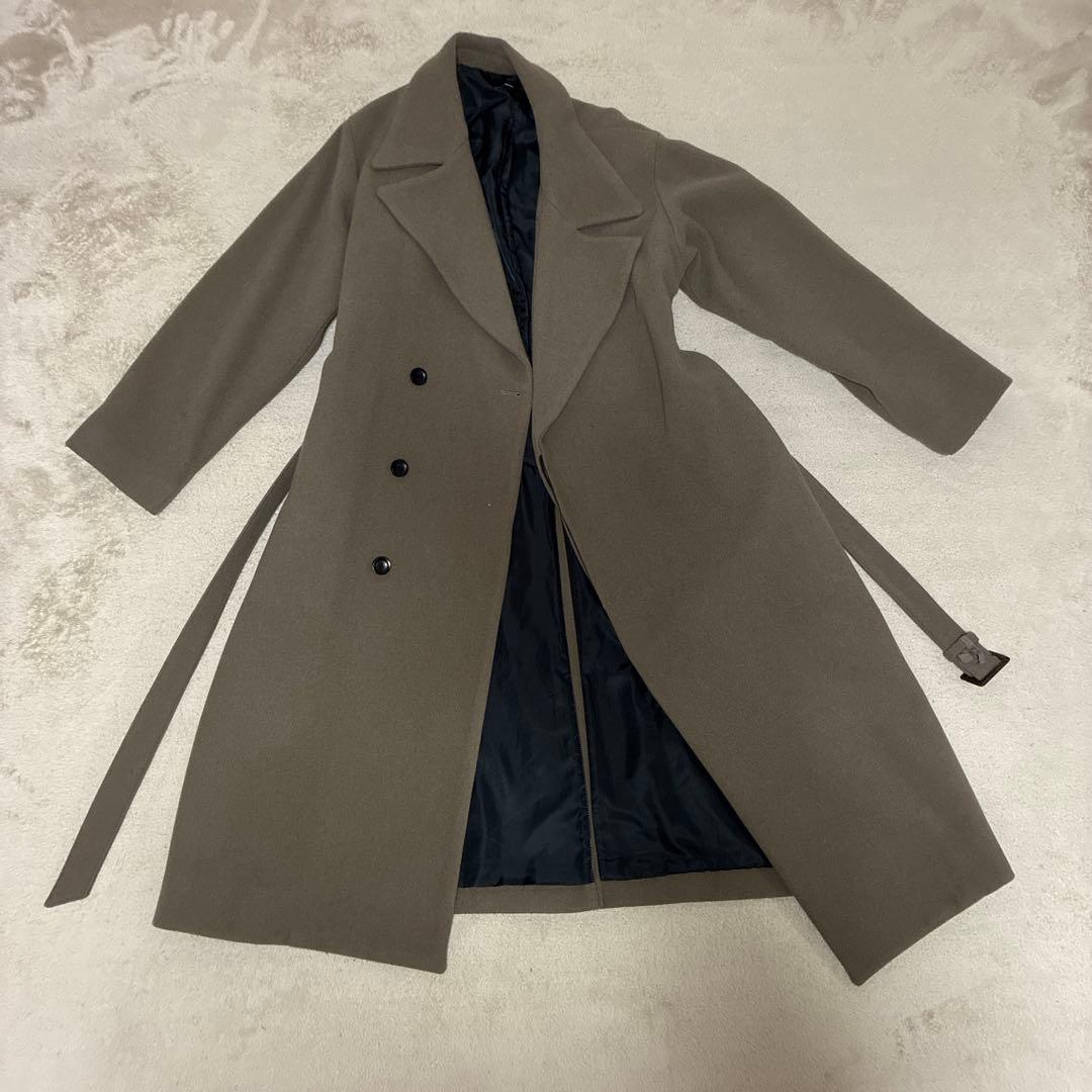 HARE ウールコート ベージュ