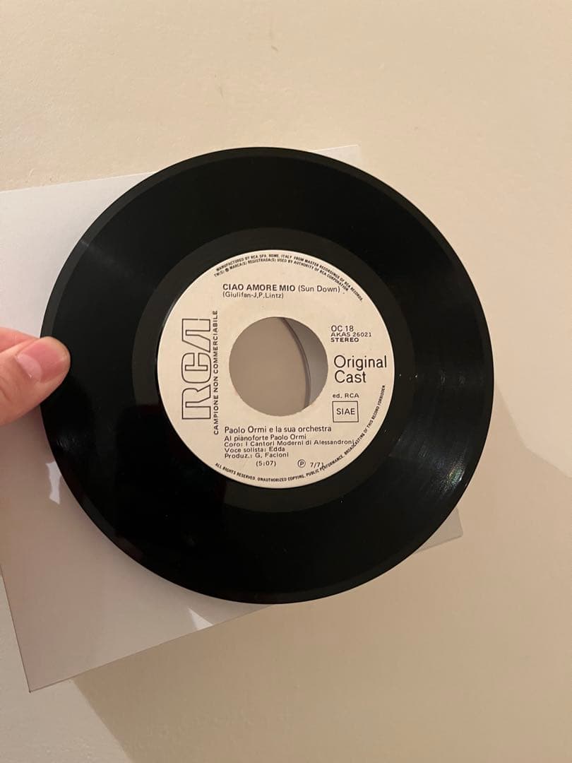 イタリア　サントラ盤　レアEP 須永辰緒　松浦俊夫　ニコラコンテ　FPM