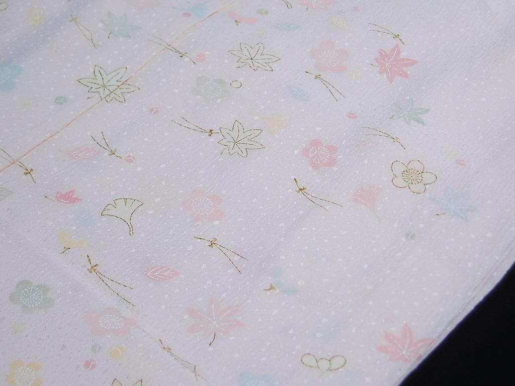 【hirotan】25◆全て正絹未使用未仕立て品長襦袢振袖用等16点!