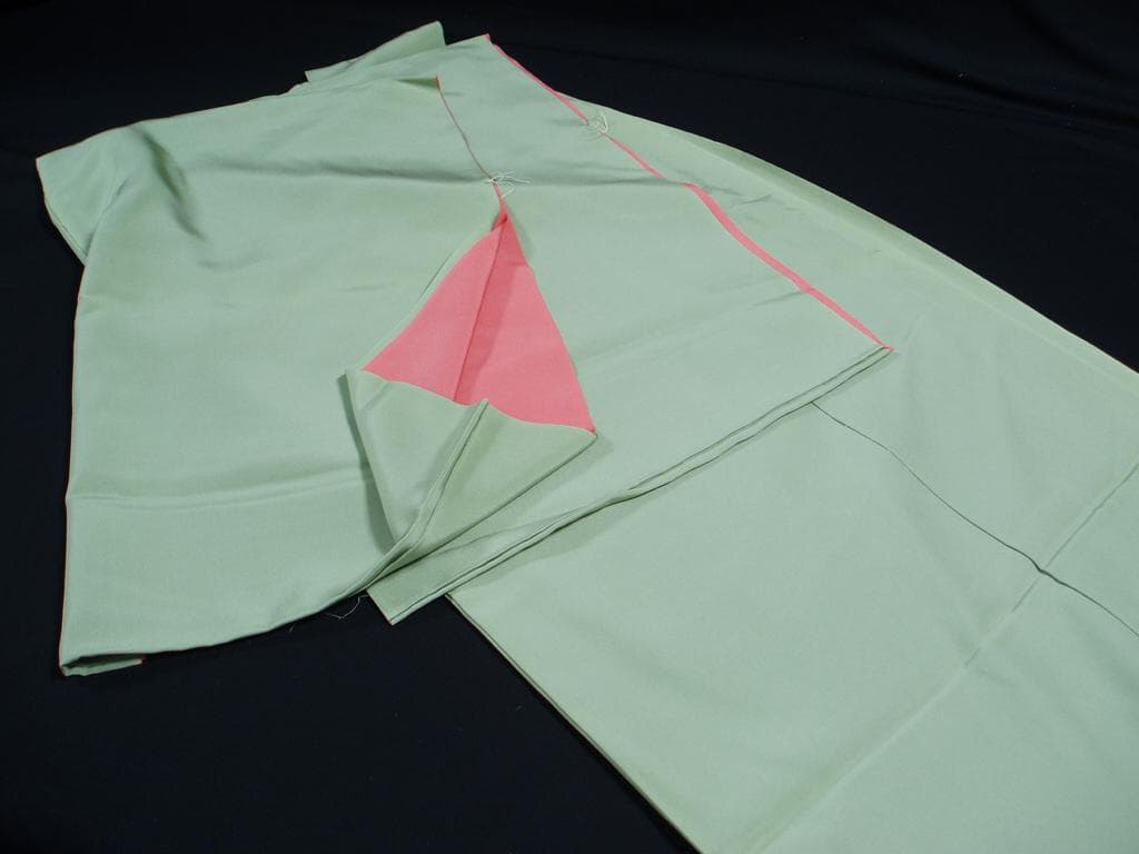 【hirotan】25◆全て正絹未使用未仕立て品長襦袢振袖用等16点!