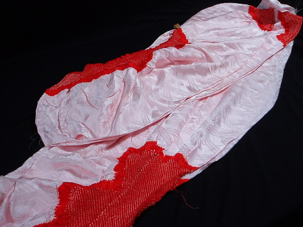 【hirotan】25◆全て正絹未使用未仕立て品長襦袢振袖用等16点!