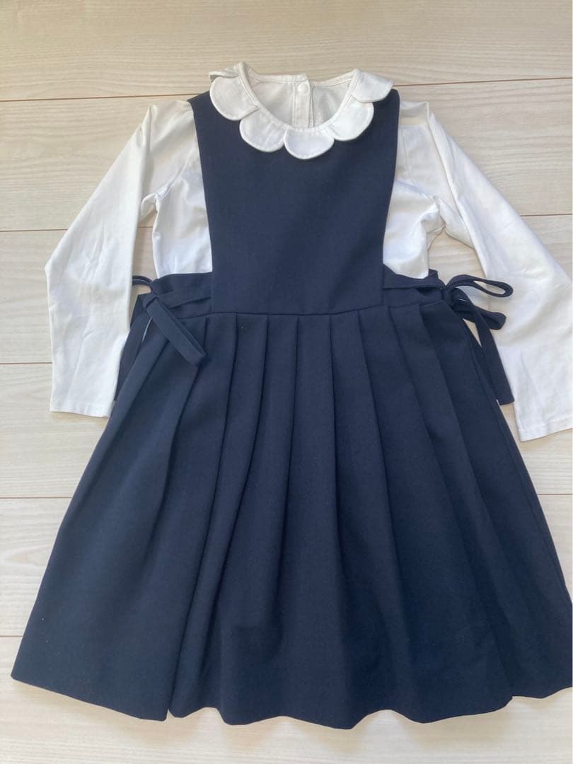 Coquette サイドリボンジャンパースカート&ブラウス120 セレモニー