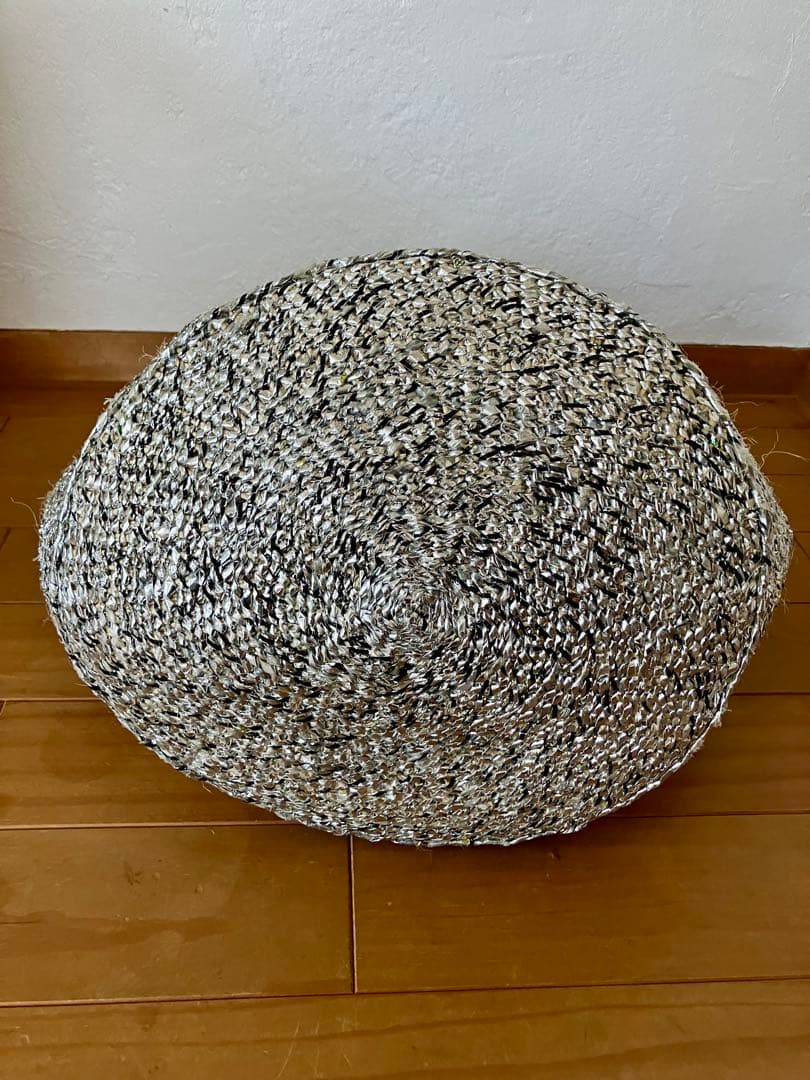 RECTANGLE シルバーバスケット ビッグトート