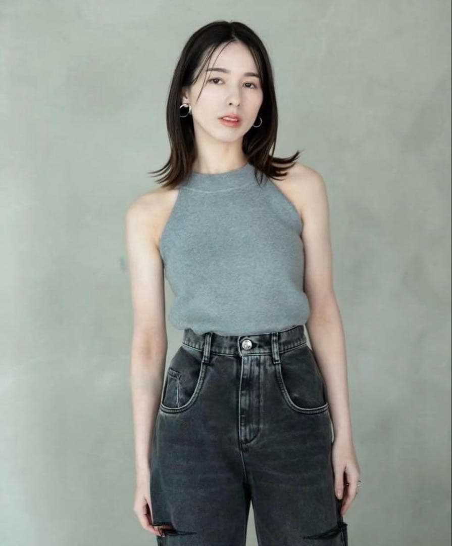 未開封　KARRY American sleeve tank リブタンクトップ