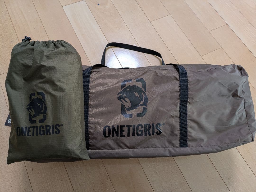 【未使用】ONETIGRIS ソロホームステッド グランドシート付き