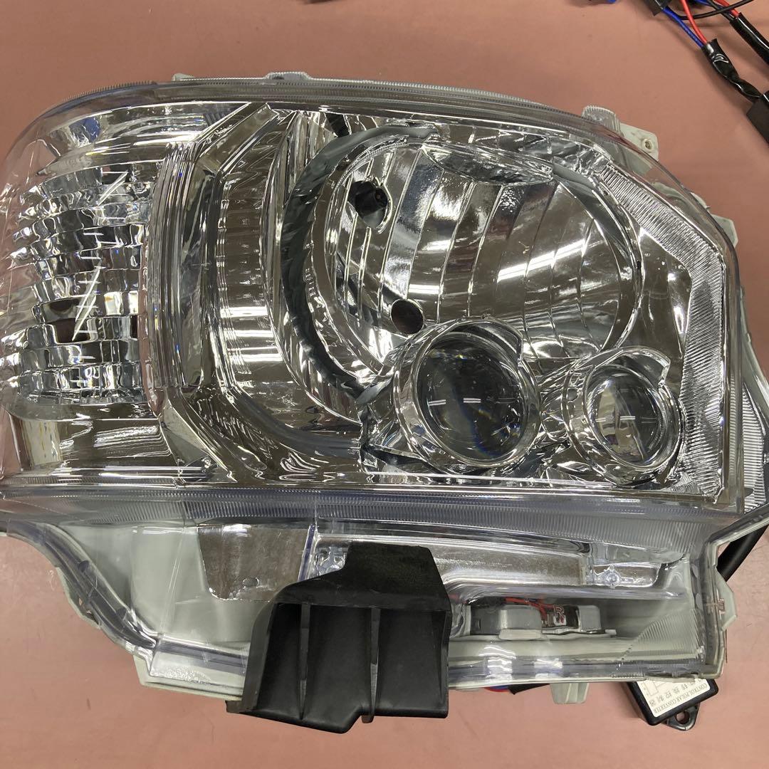 ヘッドライト中古配線ハーネス付き　社外品