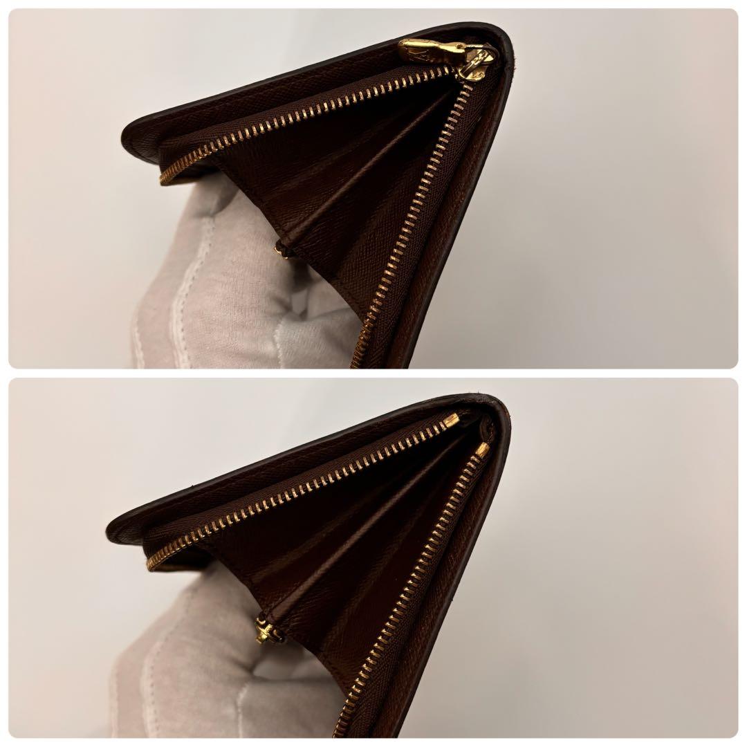 ✨美品✨ルイヴィトン✨ダミエ✨ポルトモネジップ 長財布 ラウンドファスナー