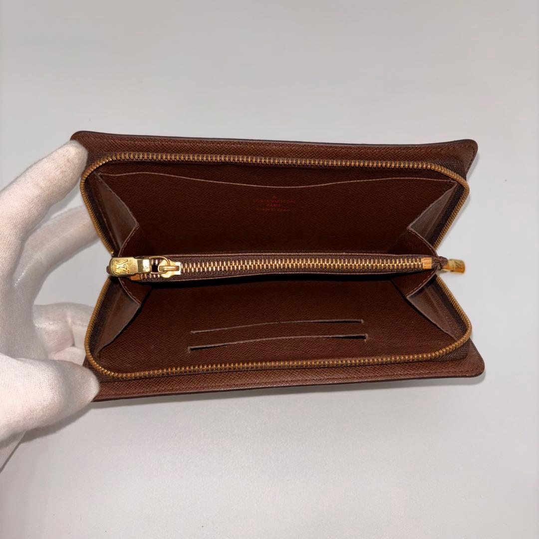 ✨美品✨ルイヴィトン✨ダミエ✨ポルトモネジップ 長財布 ラウンドファスナー