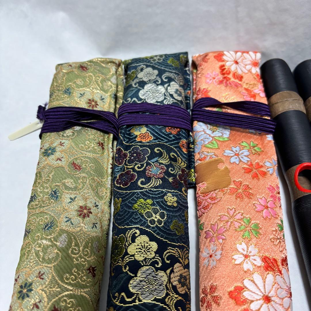 龍笛　雅楽　プラスチック製　3本セット