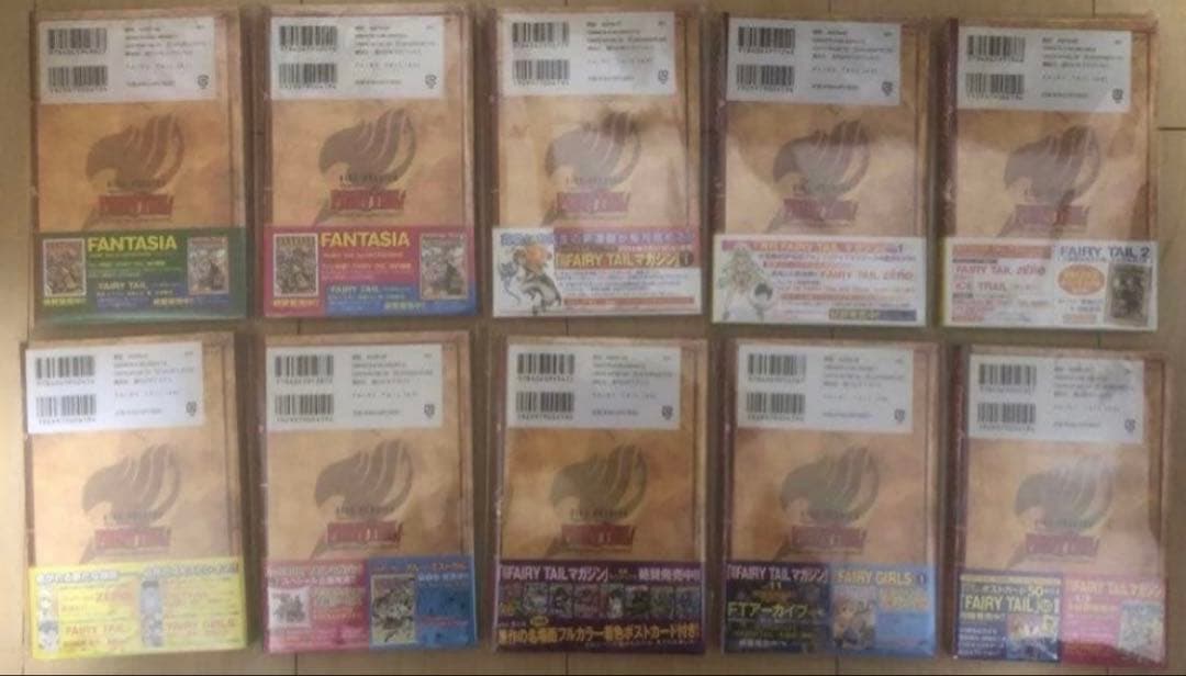 【激レア】 FAIRY TAIL 初版未開封セット