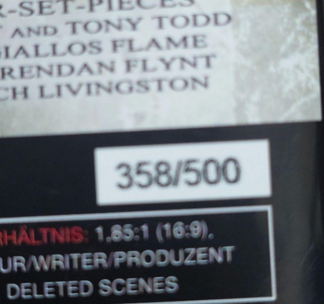 Murder Set Pieces Uncut Edition 500枚限定盤