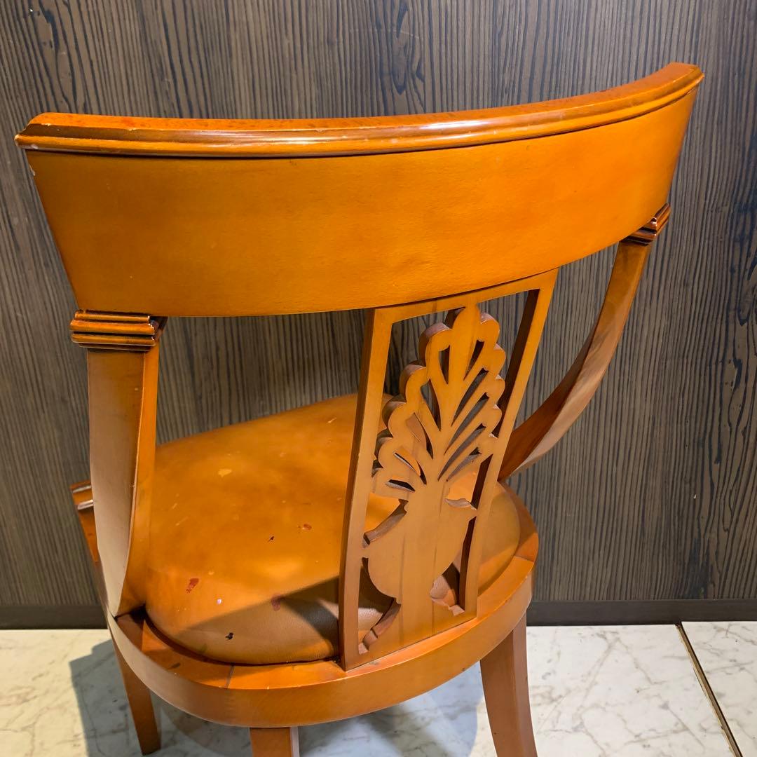 イタリア　アンティークチェア　④