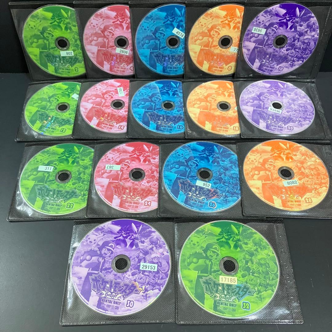 ポケットモンスターXY TVシリーズ レンタルDVD アニメ 全巻完結セット