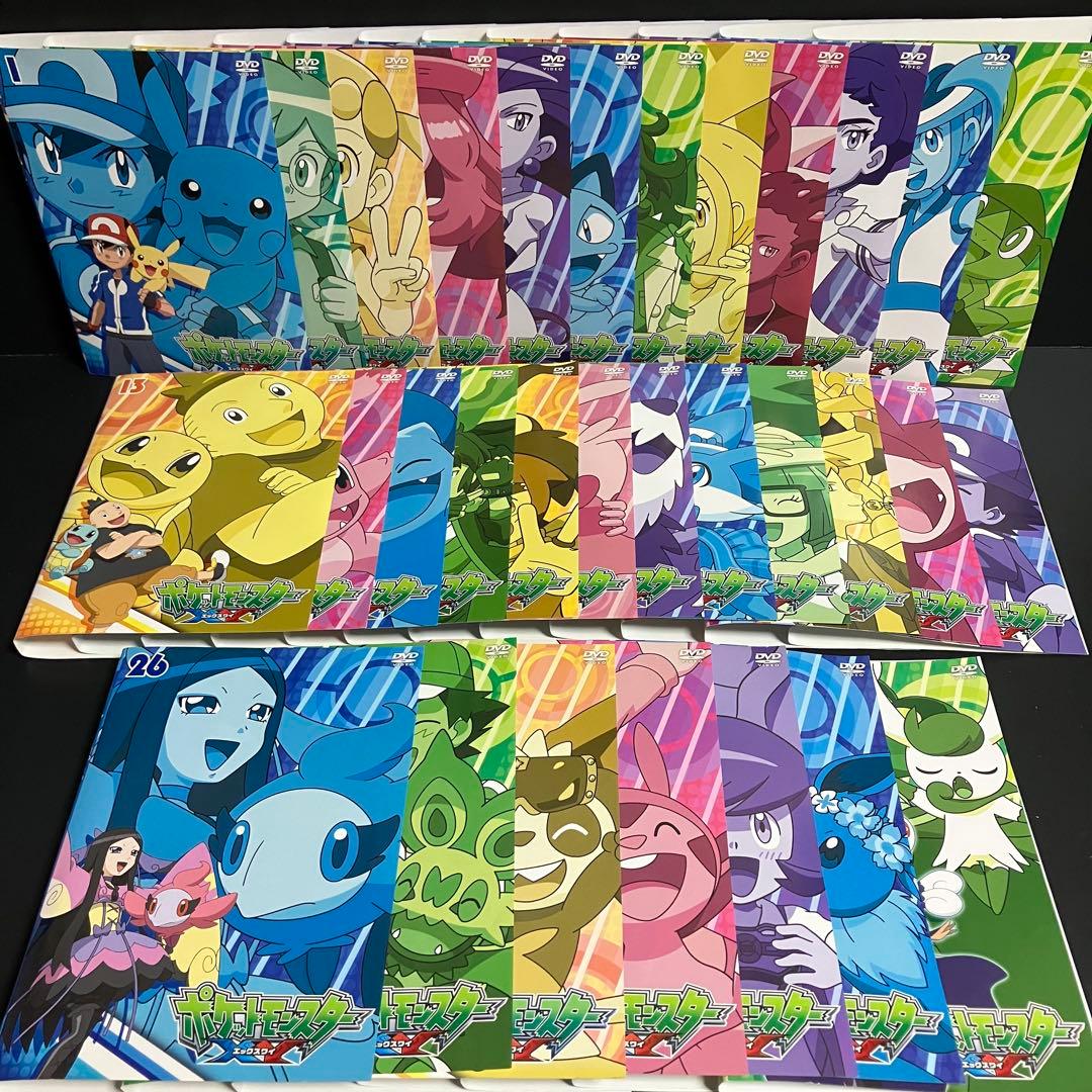 ポケットモンスターXY TVシリーズ レンタルDVD アニメ 全巻完結セット