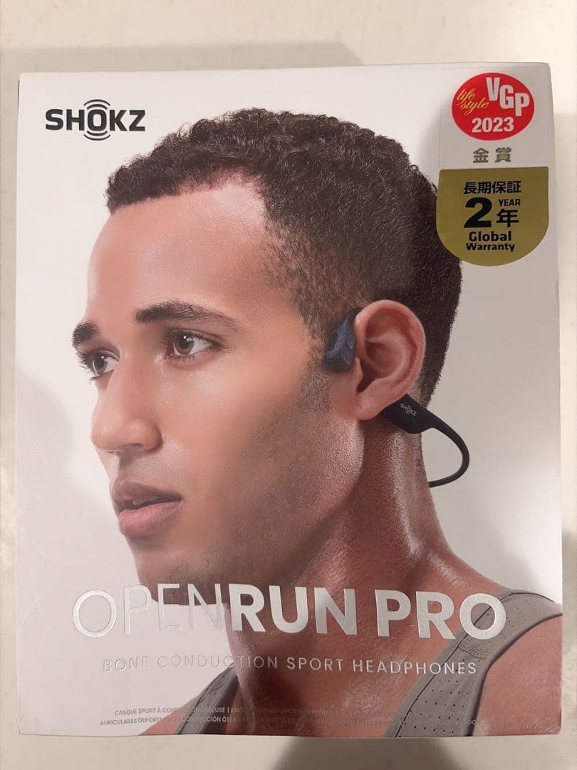 【新品・未使用】SHOKZ OPENRUN PRO 骨伝導イヤホン ブラック