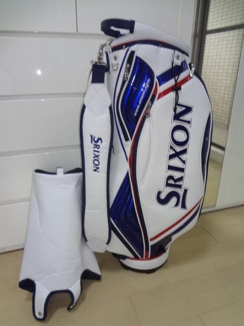 ノリッキー様スリクソン 9.5型キャディバッグ (GGC-S145) 美品