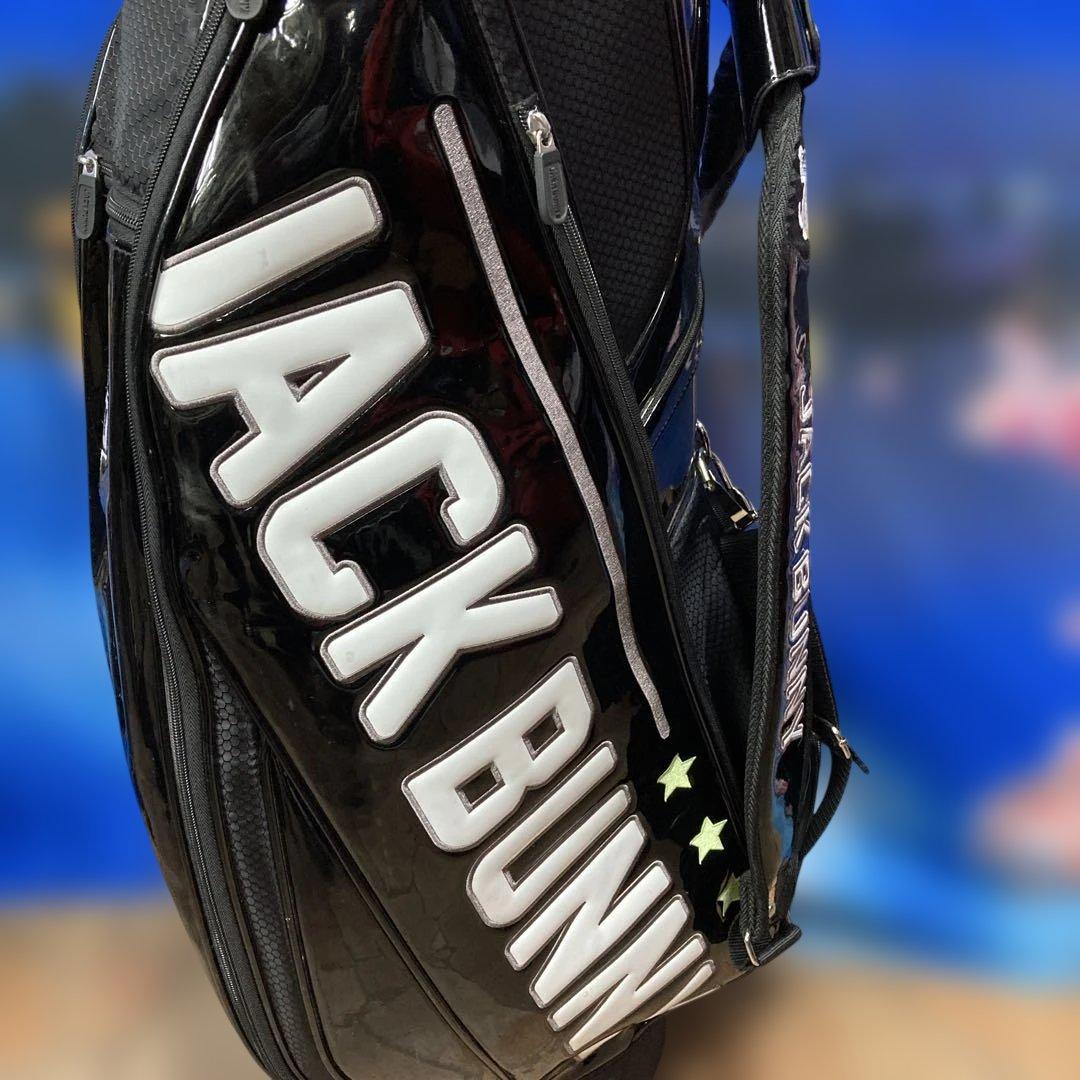 寶BU-1091 美品！ JACK BUNNY キャディバッグ ブラック