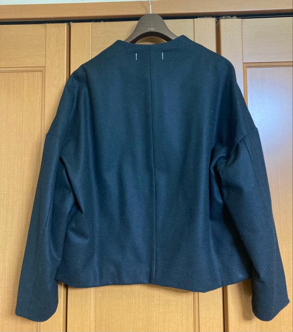 SETTO ショート丈ジャケット ブラック