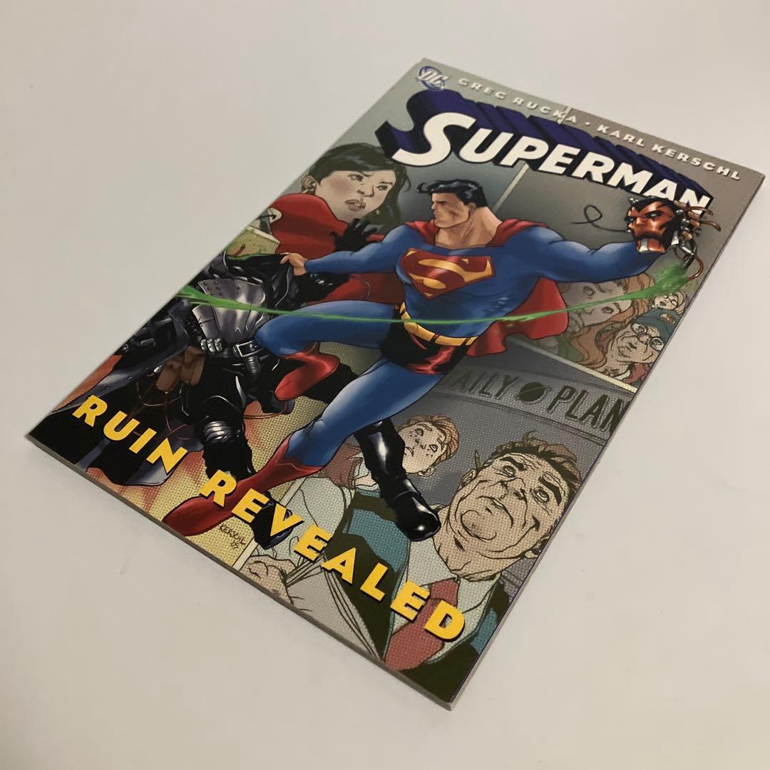 アメコミ・英語　3冊セット　スーパーマン　 グレッグ・ルッカ