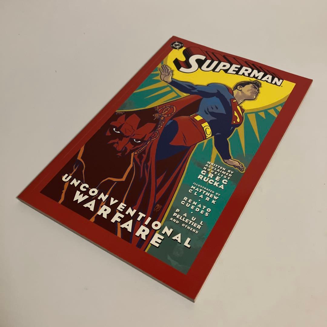 アメコミ・英語　3冊セット　スーパーマン　 グレッグ・ルッカ