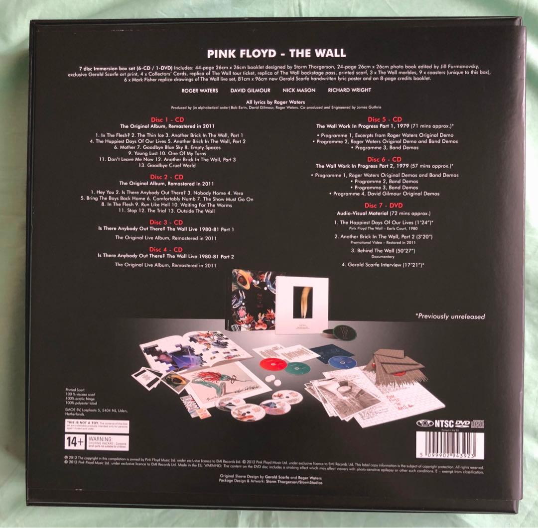 【EU盤輸入国内仕様CD】ビンク・フロイド　ザ・ウォール コレクターBOX
