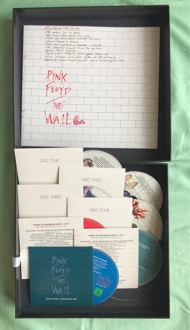 【EU盤輸入国内仕様CD】ビンク・フロイド　ザ・ウォール コレクターBOX