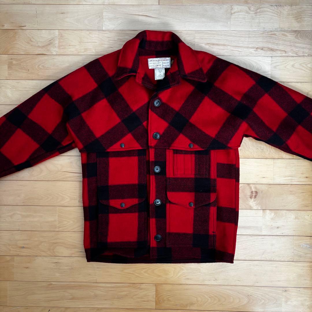 【美品】FILSON フィルソン　ダブルマッキーノクルーザー　サイズ40