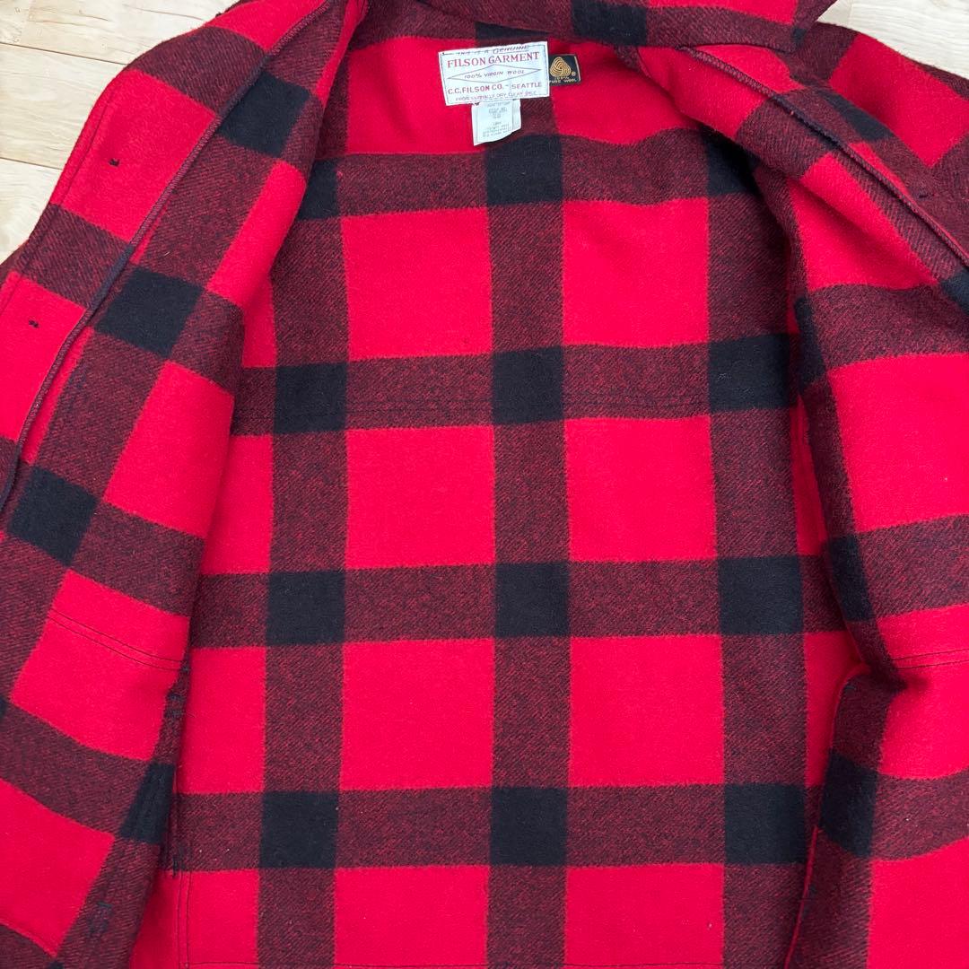 【美品】FILSON フィルソン　ダブルマッキーノクルーザー　サイズ40