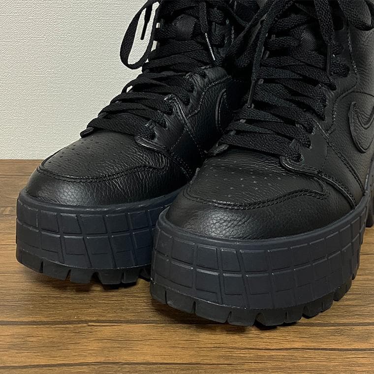 美品 NIKE AIR JORDAN1 BROOKLYN 厚底 ブーツ 24cm