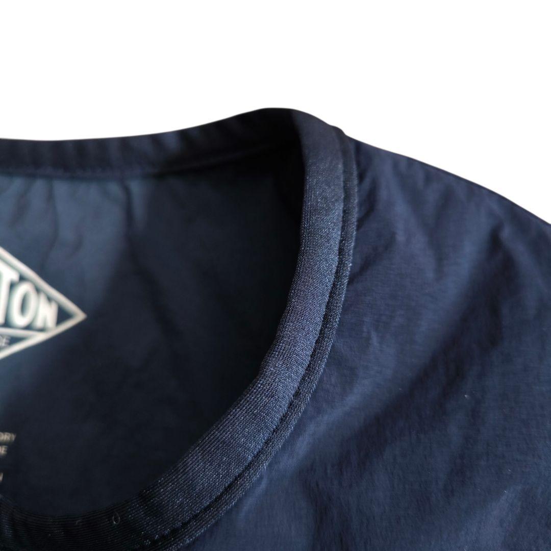 DANTON ナイロンベスト ネイビー プリマロフト インナーベスト