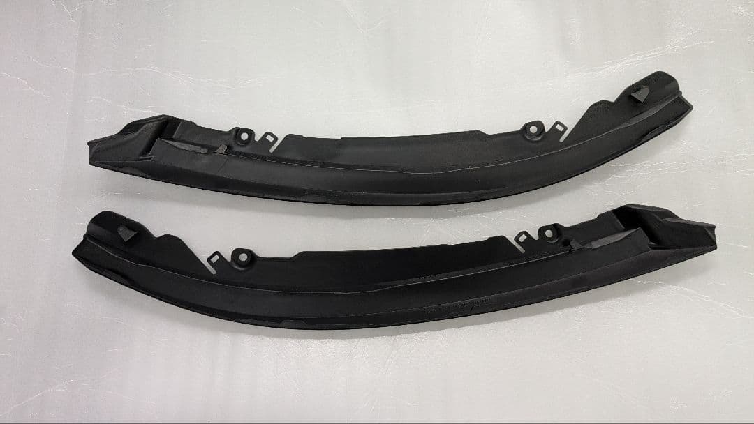 デリカD5　フロントバンパー　チッピングブラック塗装