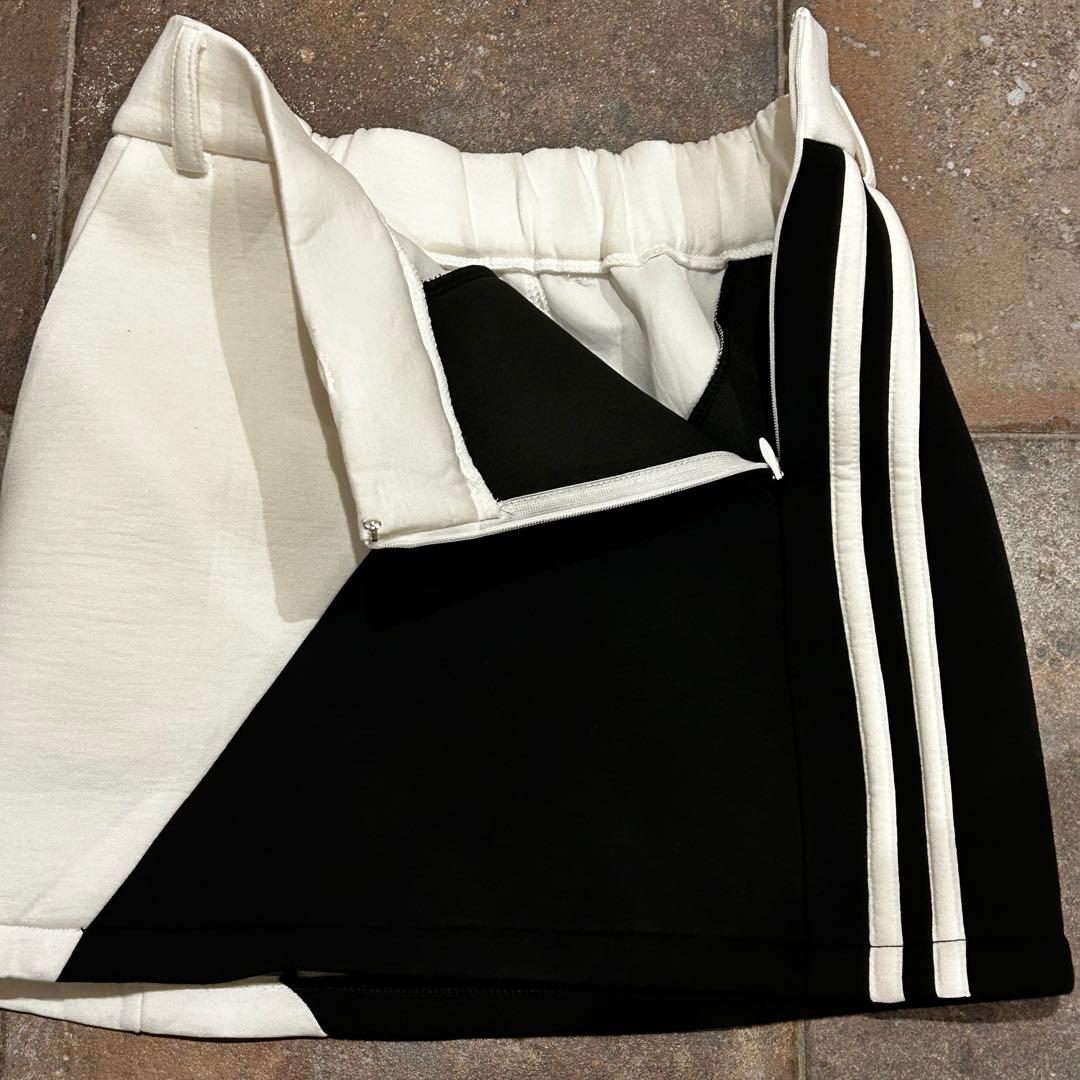 MIRROR9 セットアップ　ジャケット　スカート 星　ブラック　ホワイト