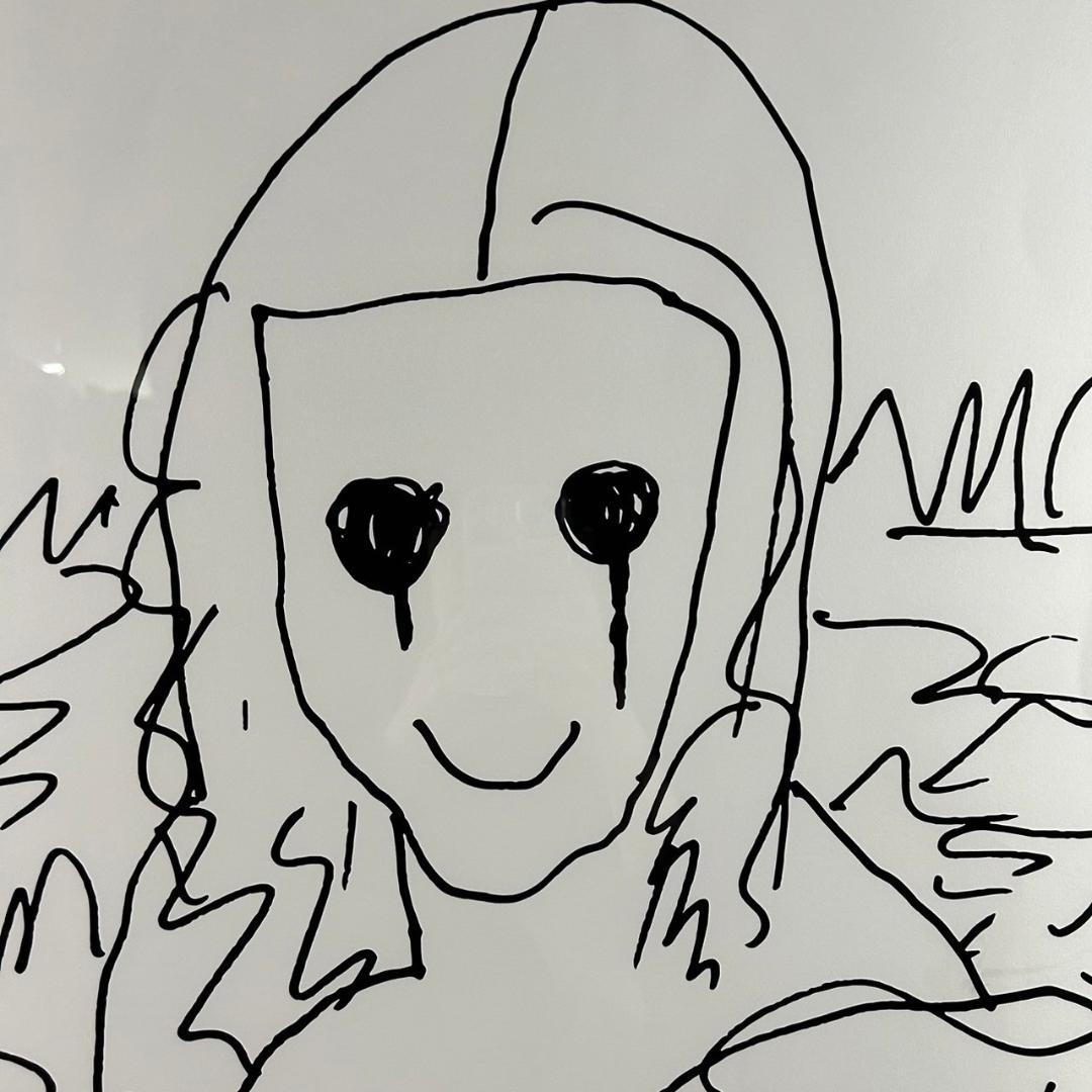 【最終値下げ】美品 MADSAKI「モナリザ Coffee～」シルクスクリーン