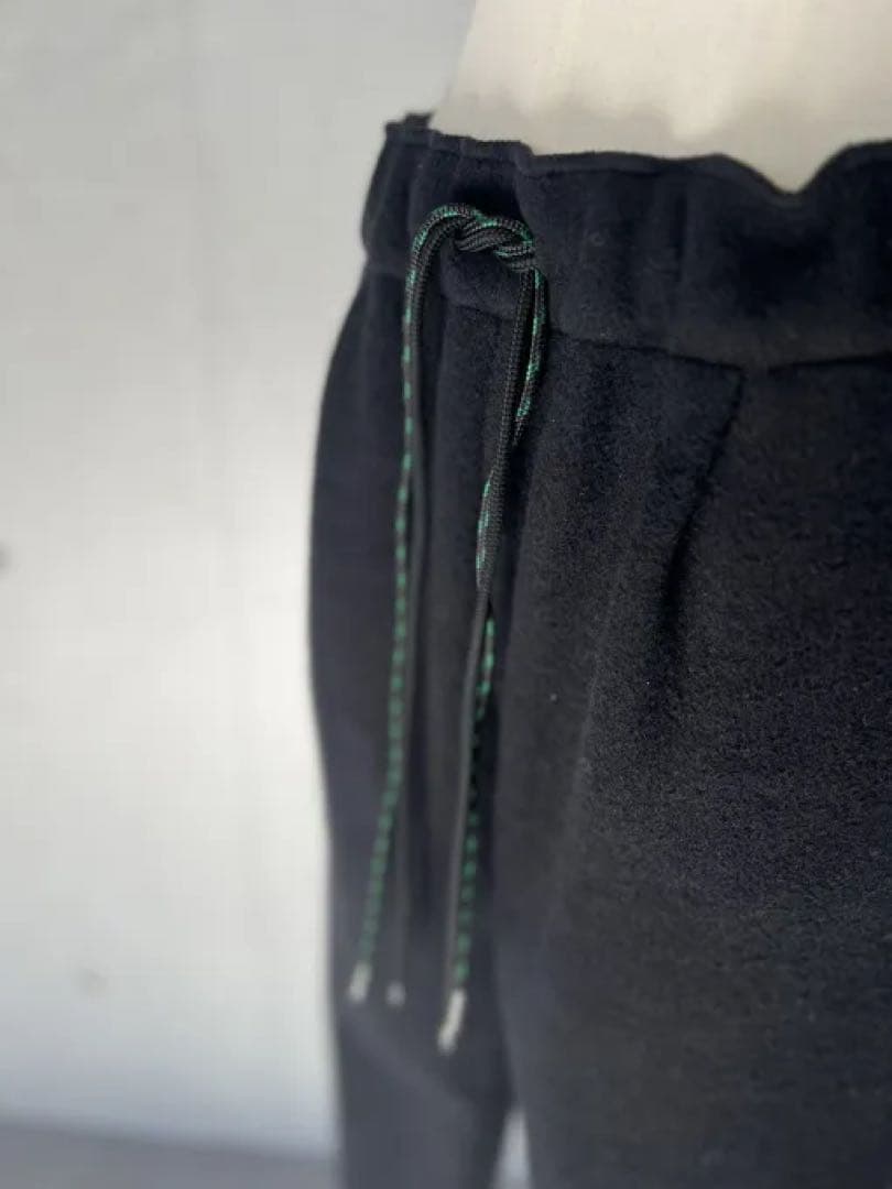 JULY NINE フリースパンツ2026AW完売商品 ブラックサイズＬタグ付き