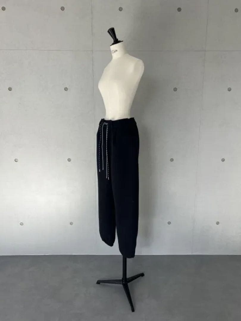 JULY NINE フリースパンツ2026AW完売商品 ブラックサイズＬタグ付き