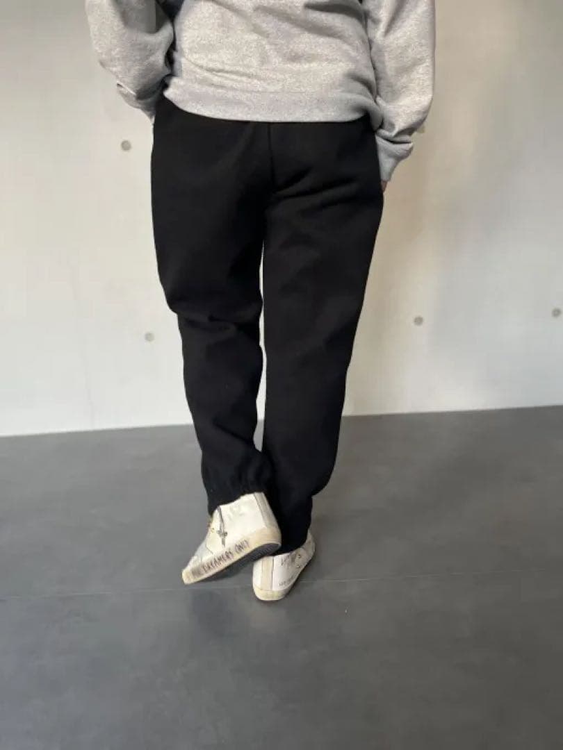 JULY NINE フリースパンツ2026AW完売商品 ブラックサイズＬタグ付き