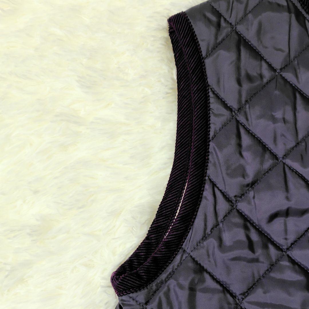 【美品】ラベンハム コクーン ソーンハム キルティングベスト ジレ レディースＭ